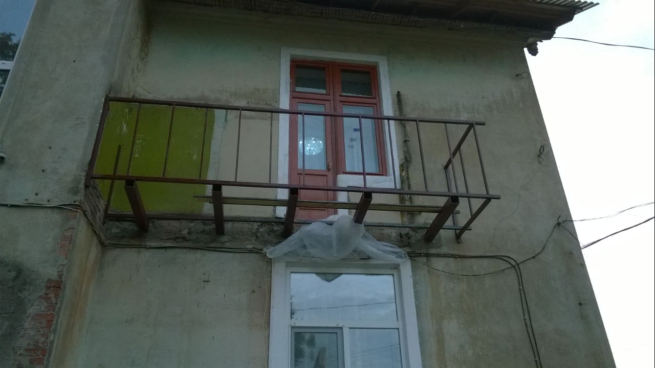 востановление плиты балкона