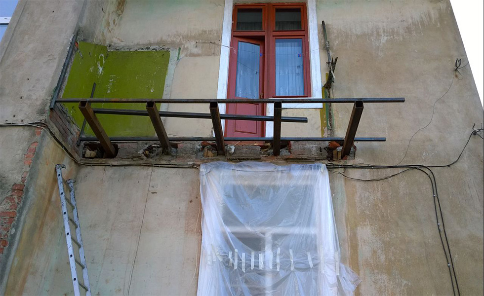 балкон ремонт