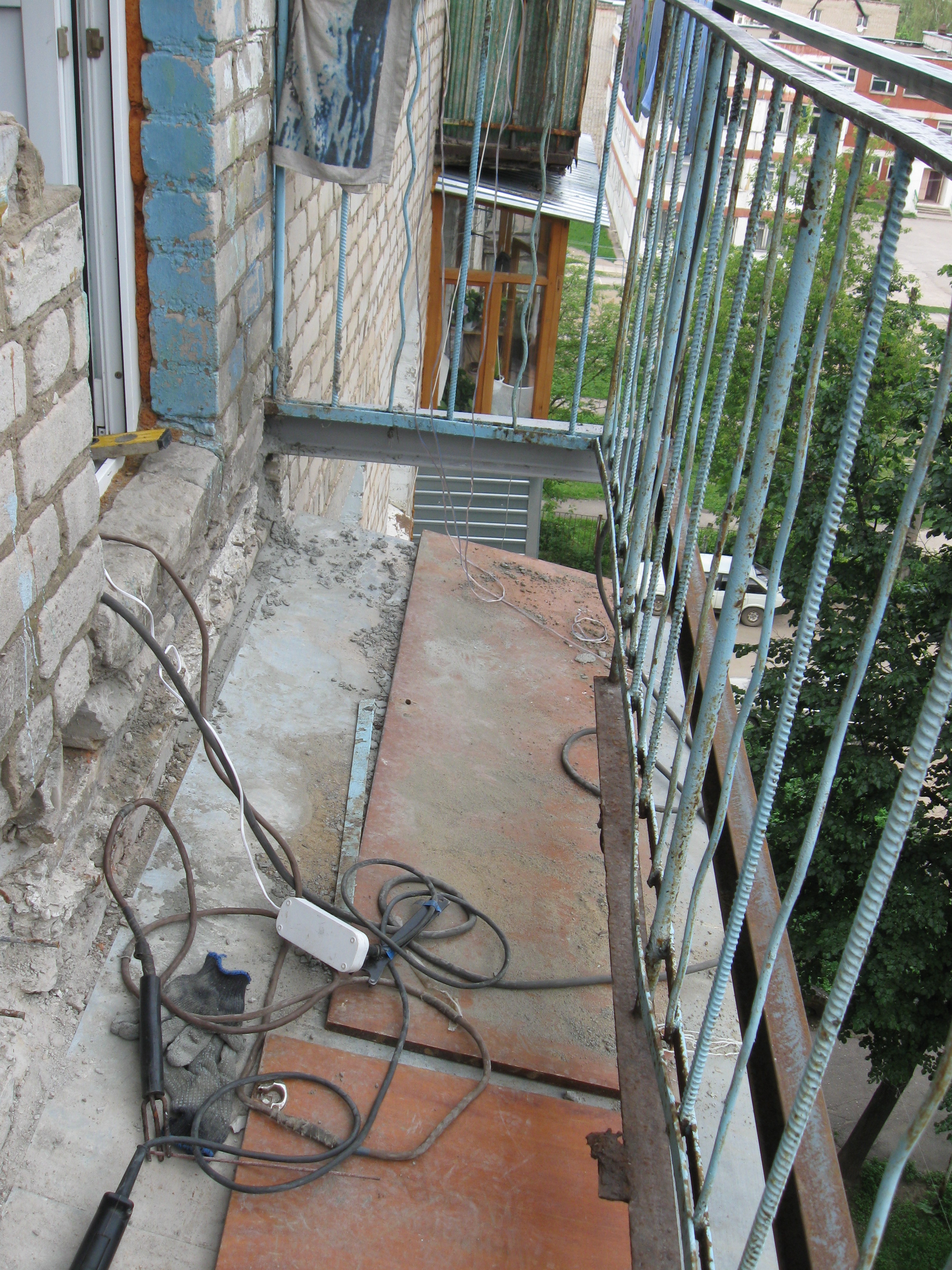 ремонт балконной плиты